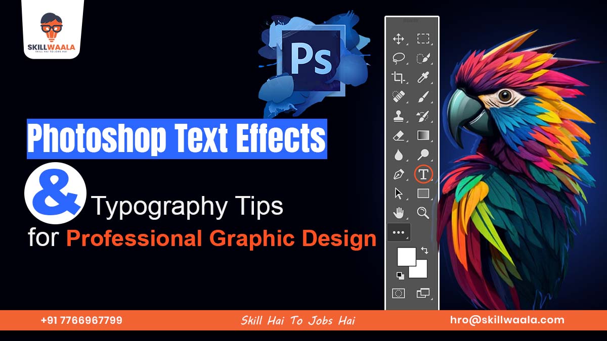 Photoshop Text Effects and Typography Tips