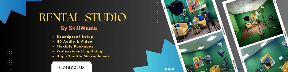 Podcast studio in jaipur