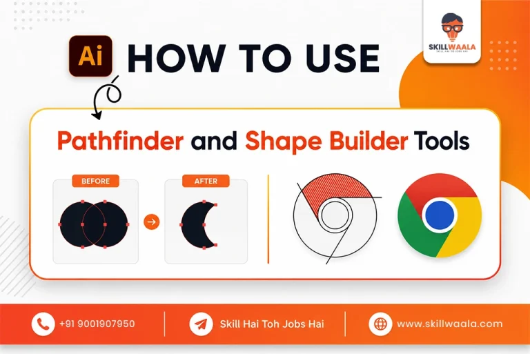 How to Use Pathfinder and Shape Builder Tools in Adobe Illustrator
