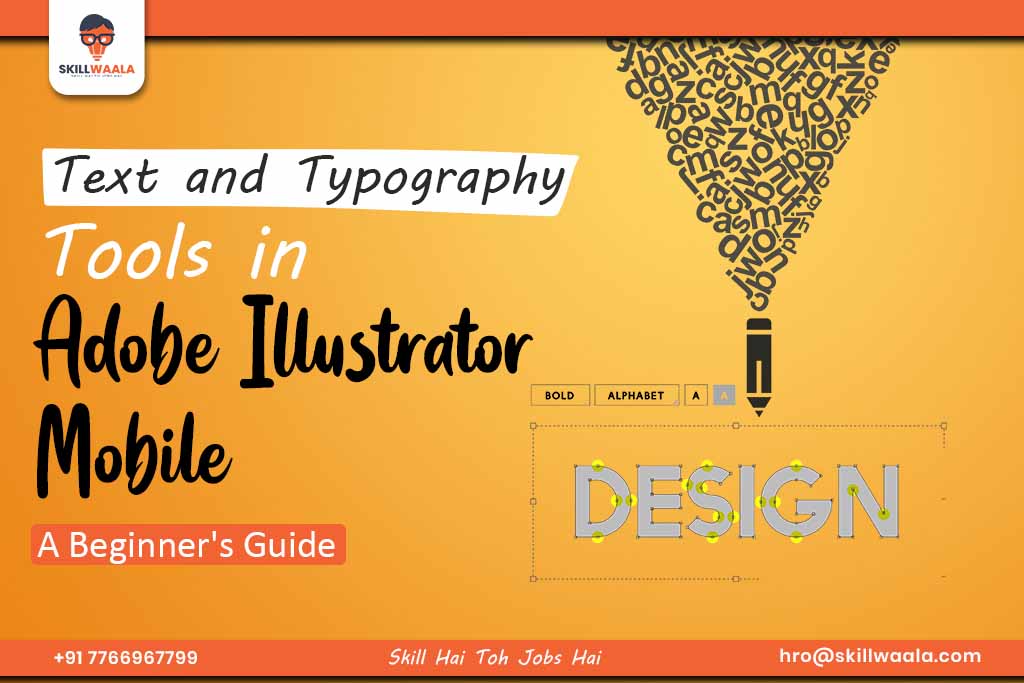 text and typography in Adobe Illustrator