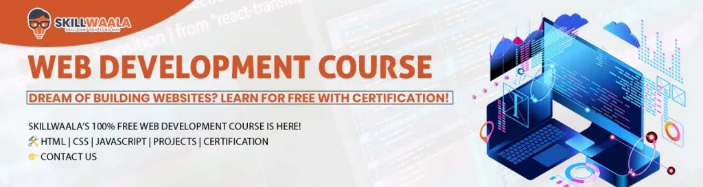 Web development course