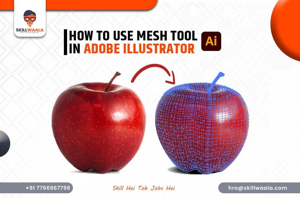 How to Use Mesh Tool in Adobe Illustrator?