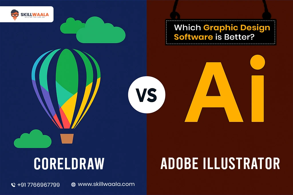 CorelDRAW vs Adobe Illustrator: Which Graphic Design Software is Better?