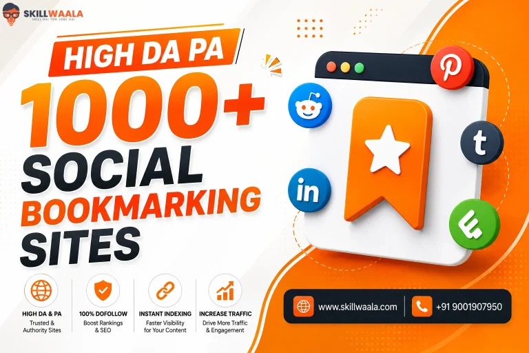 1000 Social Bookmarking Sites List
