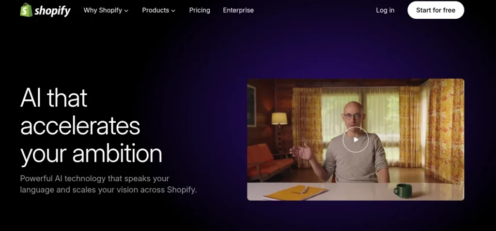 Magic by Shopify store builder tool
