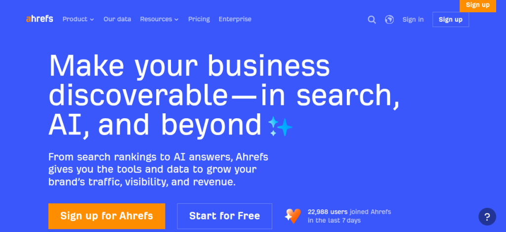 ahref ai tool for seo