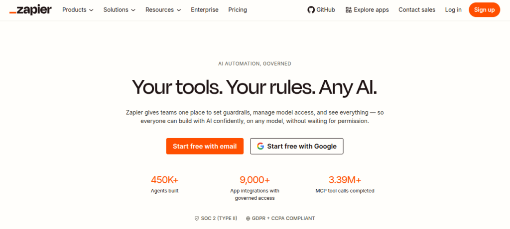 zapier productivity ai tool