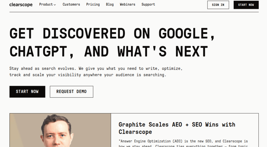 clearscope seo ai tool