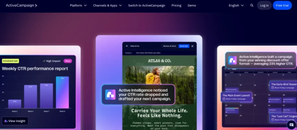 ActiveCampaign email marketing ai tool