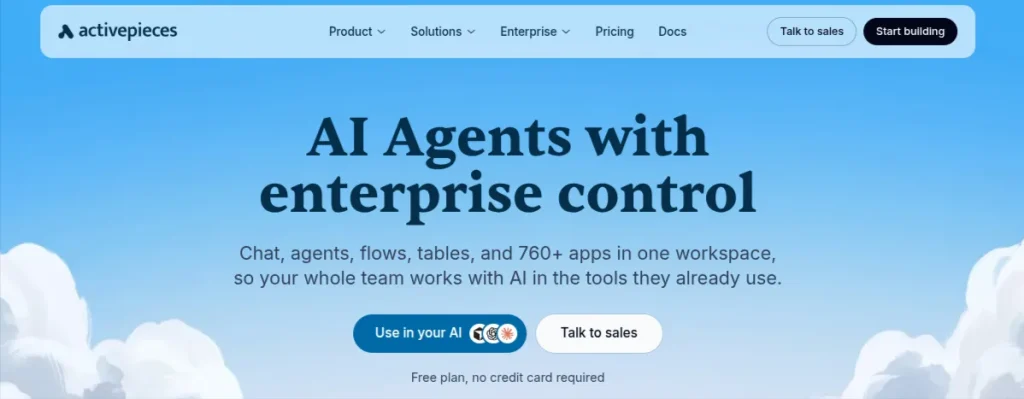 Activepieces ai agent