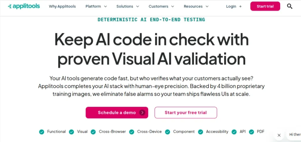 Applitools-AI
