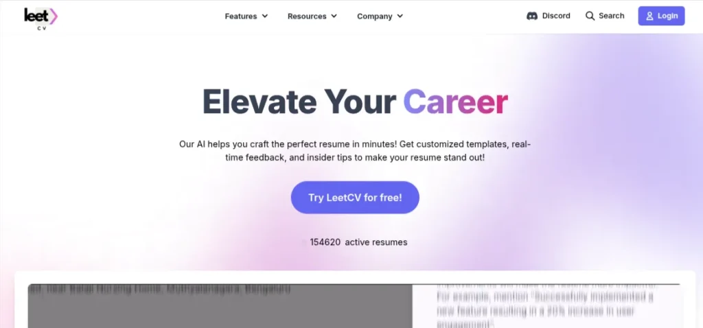 Create Your Professional Resume letcv