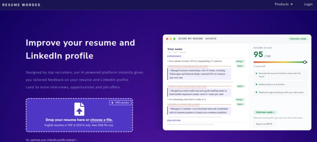 Resume Worded