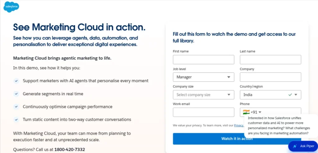 Salesforce Marketing Cloud - email marketing tool