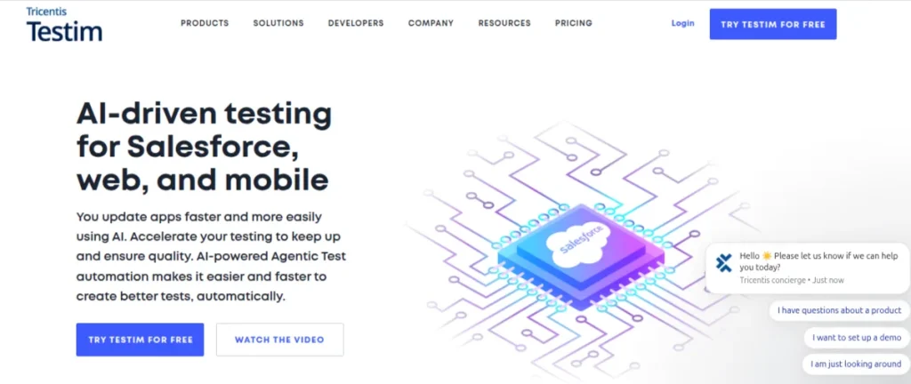 Testim-io ai tool