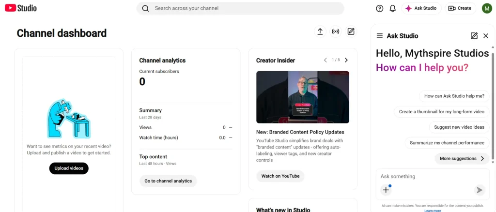YouTube-Studio best tools for youtube growth