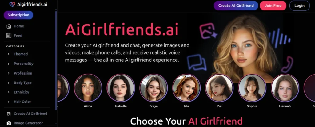 AIGirlfriends-ai app
