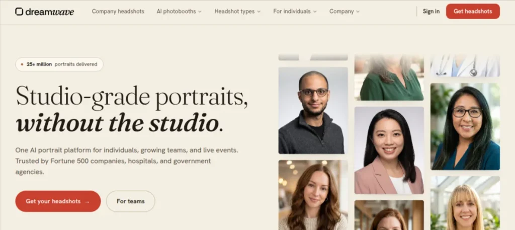 Dreamwave-Professional-headshots-in-minutes-made-with-AI