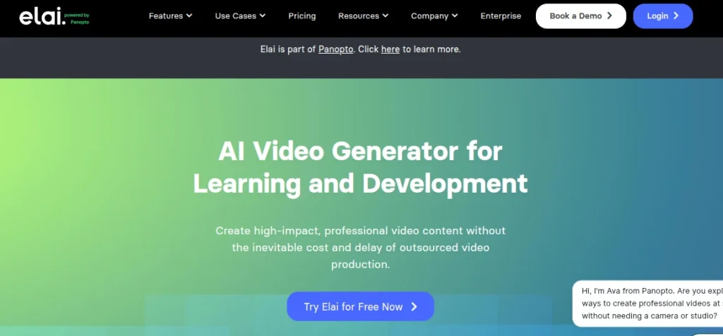 Elai-io-The Most Advanced and Intuitive AI Video Generator