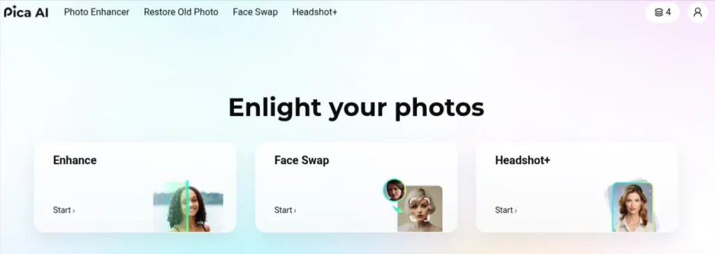 Pica AI face swap tool